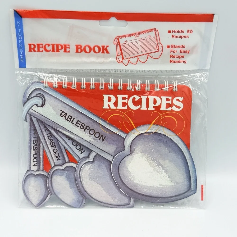 VTG Blank Recipe Book‎ Spiral Bound 5